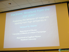 Electronic Structure from the top down: Starting from high temperature (Part 1)