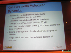 Car-Parrinello MD, Parallelization (Part 3)