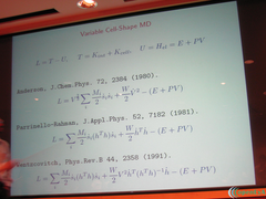 Stress, Enthalpy and Variable Cell Optimization (Part 2)
